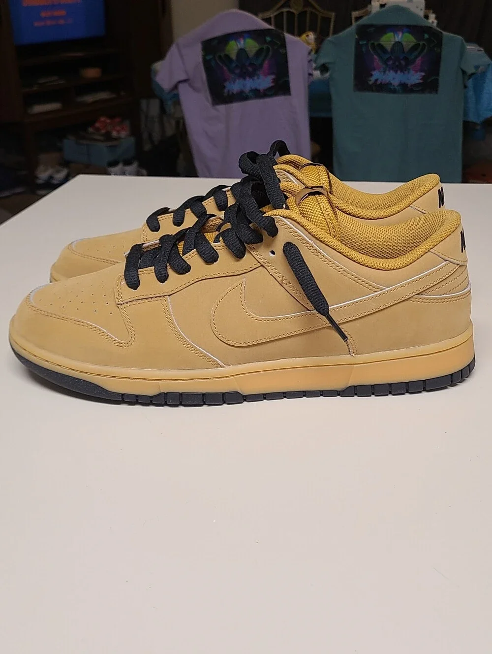 Nike Dunk Low Retro SE Wheat Gum casual low top skateboard sneakers size 13